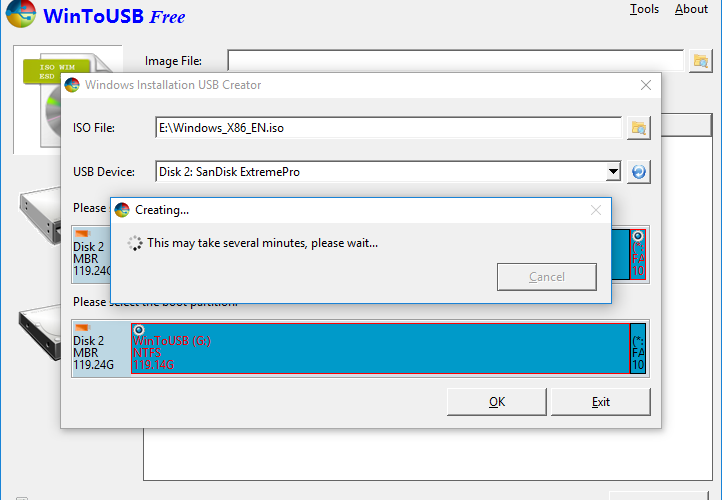 Installare Windows da USB