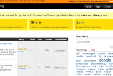 UserScripts Mirrors