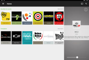 Ascoltare la Radio su Android