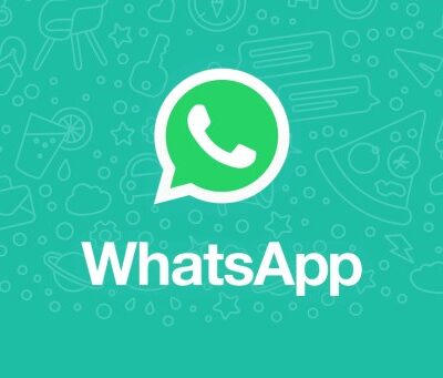 WhatsApp Logo con Sfondo