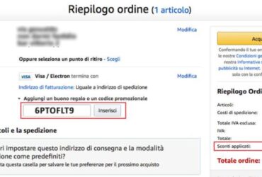 Codici Sconto Amazon Web