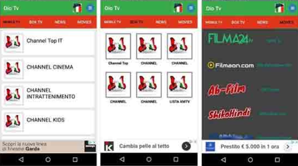 DIO TV Android