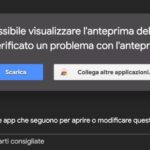 Problema Anteprima Google Drive