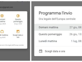 Programmare Invio Mail GMail