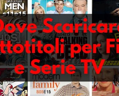 Sottotitoli Film Serie TV Italiano