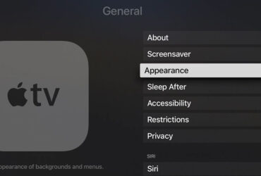 Dark Mode Apple TV