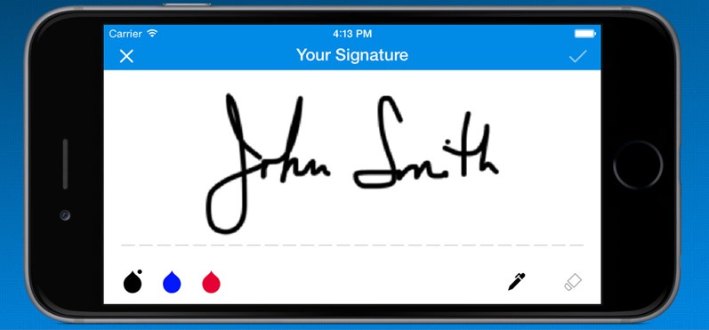 Firmare PDF su iPhone e iPad