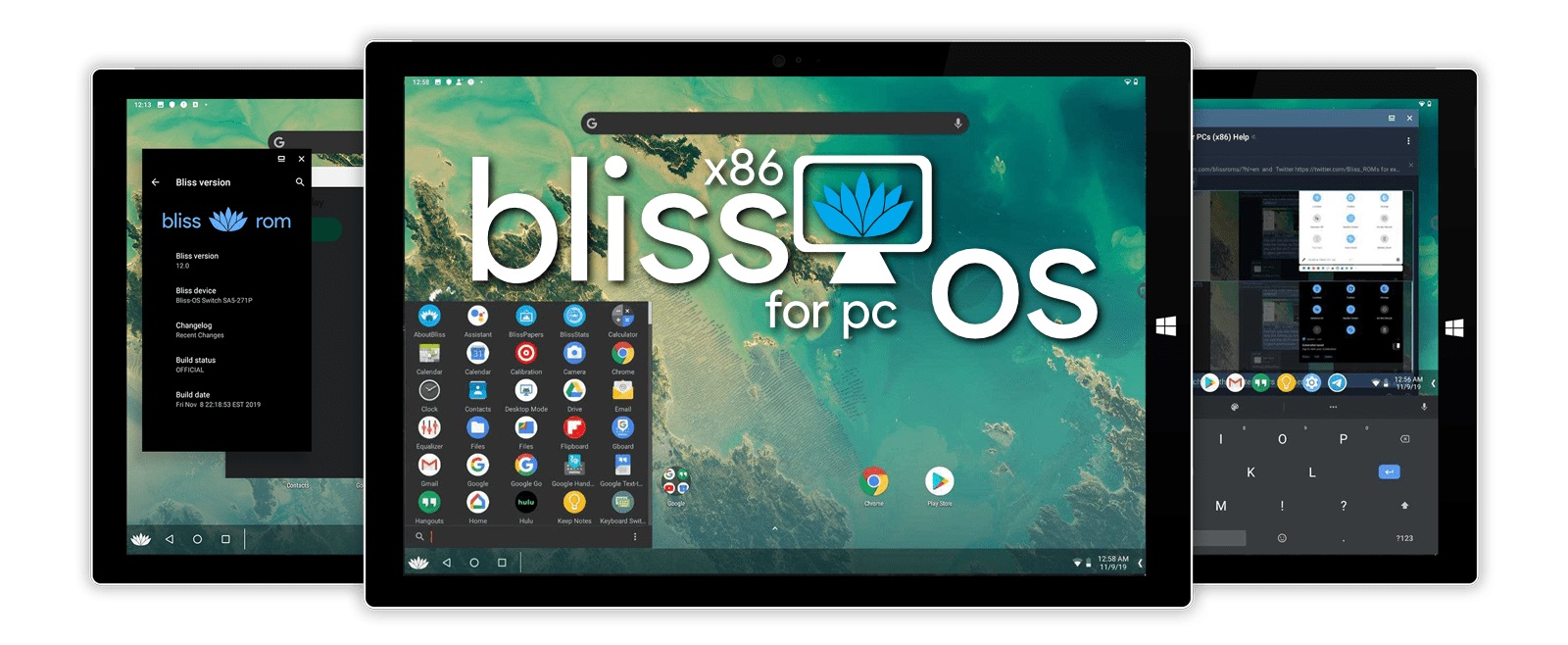 Bliss OS Android su PC