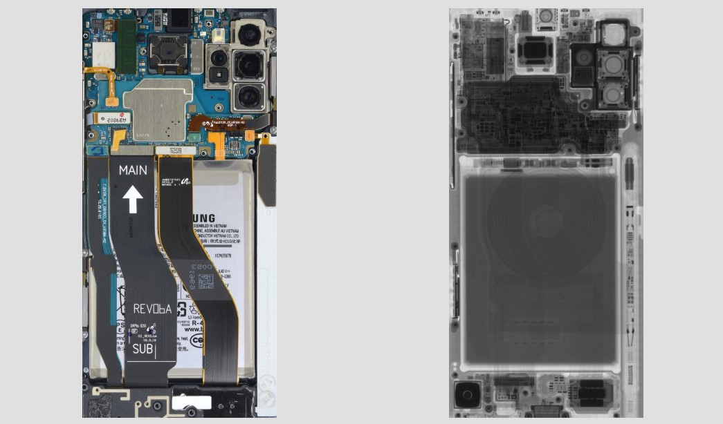 Samsung Galaxy Note 10+ Sfondi Smontato