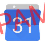 Google Calendar Spam