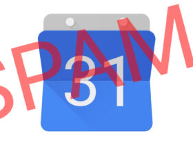 Google Calendar Spam