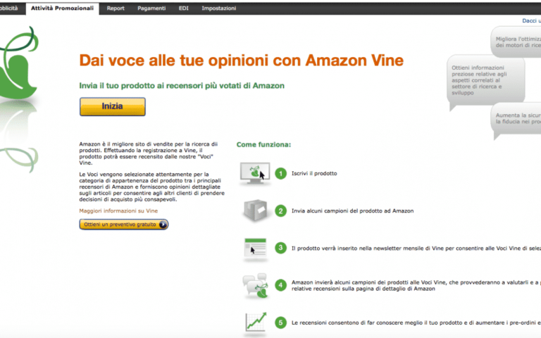 Recensione Vine Di Un Prodotto Gratuito