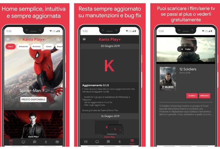 App Android Film e Serie TV Streaming Gratis Android Gratis Kanix Play