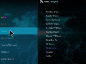 Enigma Kodi addons Film Inglese