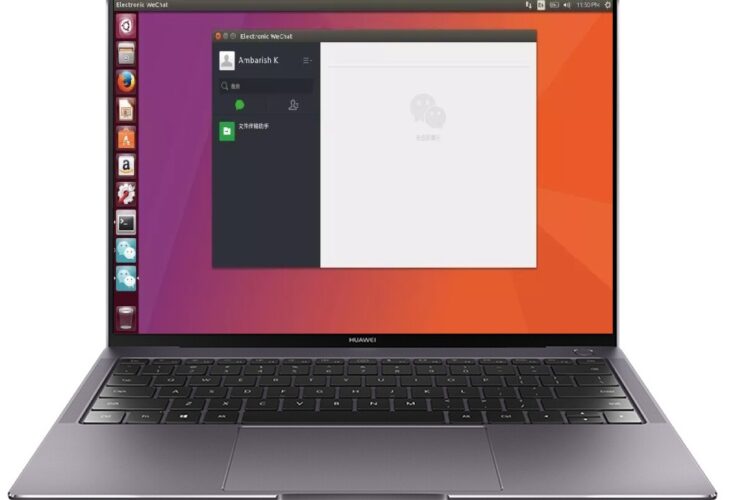 Huawei Notebook con Linux