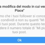 Instagram toglie Mi Piace