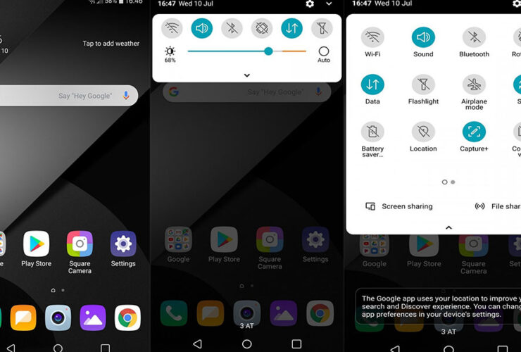 Installare Android 9 su LG G6