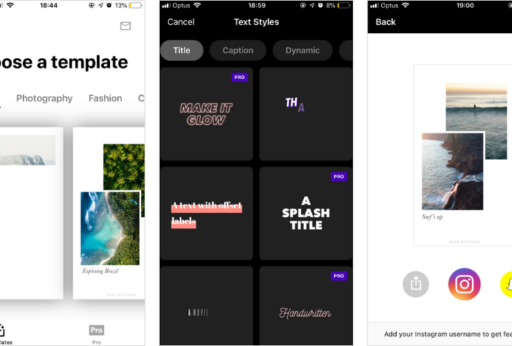 Mojo Instagram Stories Editor