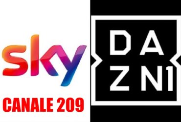 SKY e DAZN1 su canale 209