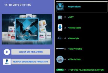 AngeloTV Android App Streaming