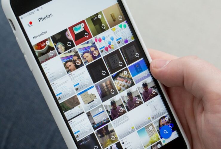 Google Foto iPhone Backup