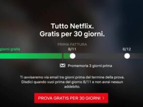 Netflix Gratis 30 giorni