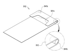 Samsung Display pieghevole arrotolato