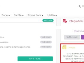SpedireWeb Chiuso