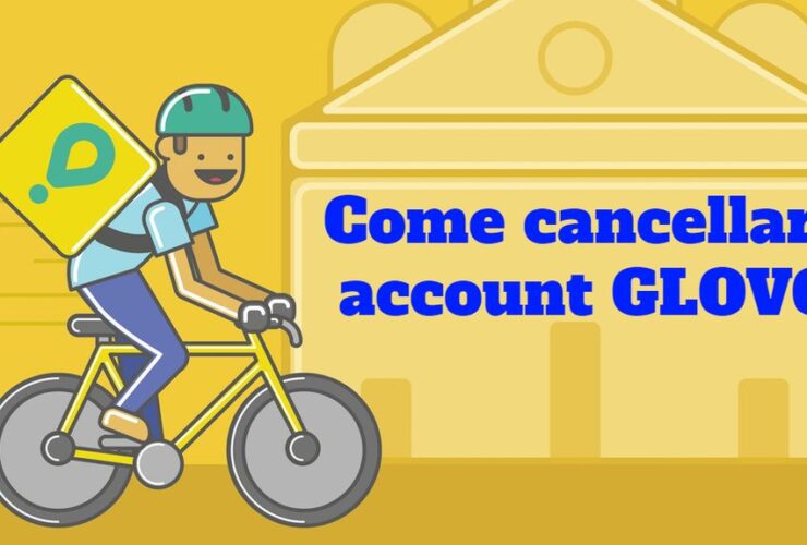 Cancellare Account Glovo Cover