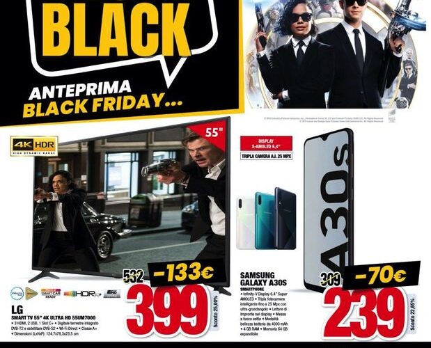 Comet Volantino Novembre Black Friday 2019