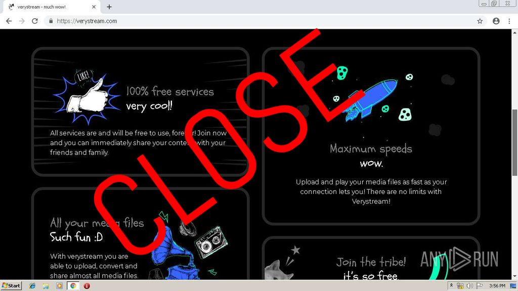 Verystream Close