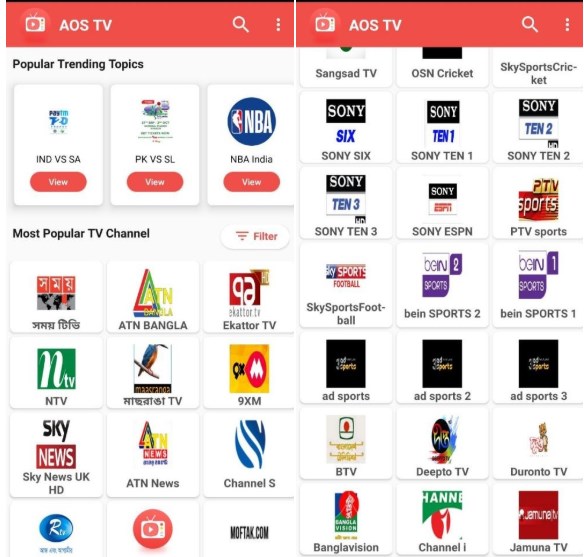 AOS TV Android