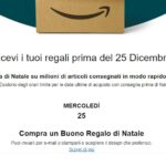 Amazon Regali prima di Natale
