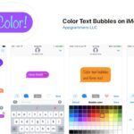 Color Text Bubbles Apple iMessage