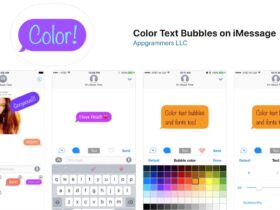 Color Text Bubbles Apple iMessage