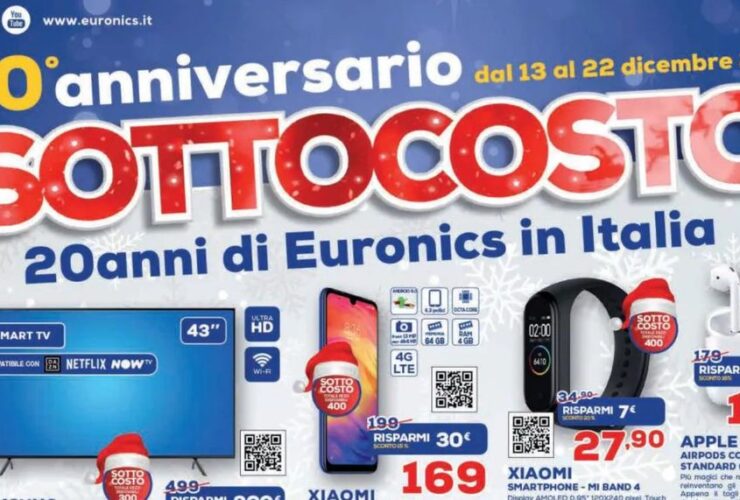 Euronics Sottocosto Natale 2019