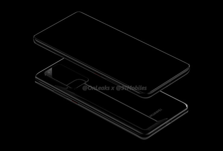 Huawei P40 Pro Renders