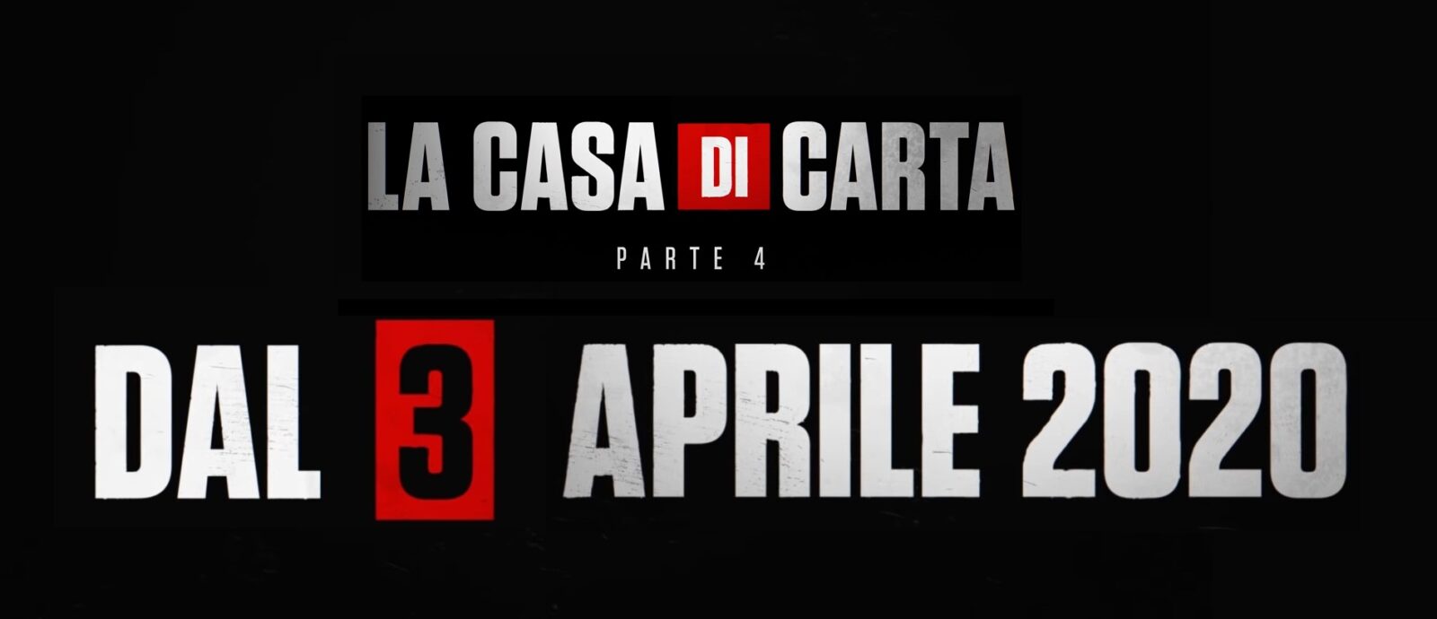 La Casa di Carta 4 - Data uscita