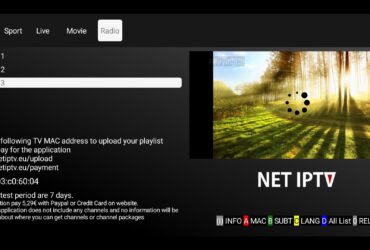NET IPTV App IPTV Smart TV Samsung e LG