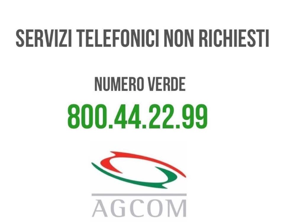 Numero Verde Disattivare Servizi Telefonici non Richiesti