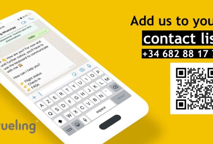 Numero WhatsApp Vueling