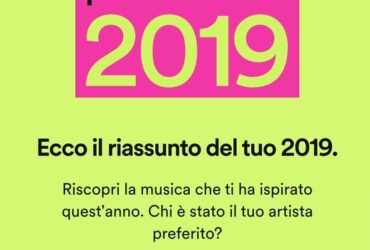 Spotify Wrapped 2019