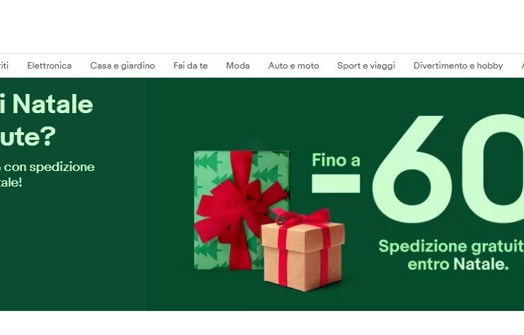 eBay Regali Natale 2019