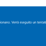 Errore Critico Menu Start Windows 10
