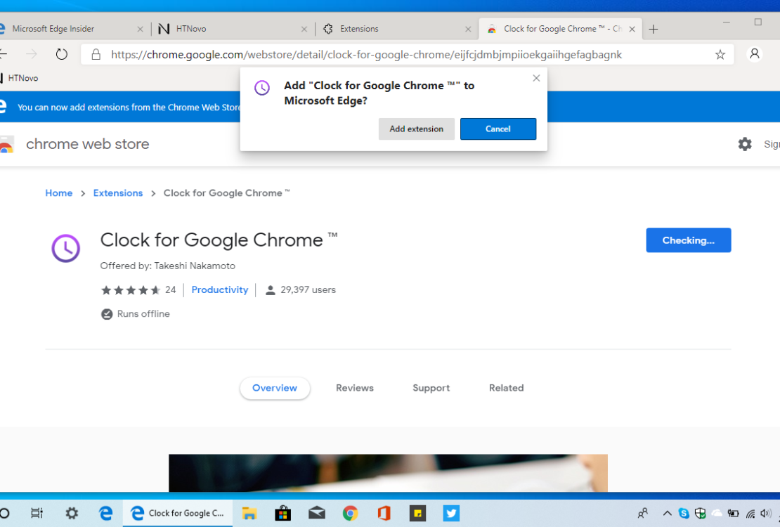 Installare Estensioni Chrome su Microsoft Edge