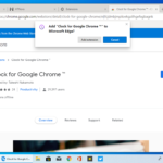Installare Estensioni Chrome su Microsoft Edge
