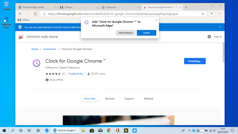 Installare Estensioni Chrome su Microsoft Edge
