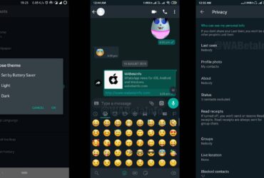 WhatsApp Dark Mode