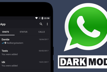 Dark Mode WhatsApp iOS