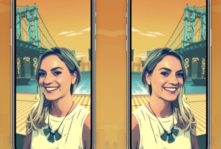 Effetto Specchio Fotocamera iPhone